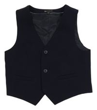 Tmavomodrá společenská vesta C&A