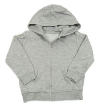 Sivá melírovaná prepínaci mikina s kapucňou George