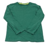 Zelené žebrované triko Tu