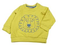 Žltá mikina s lvem Ergee