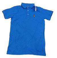 Nové - safírové polo tričko Next