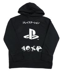 Černá mikina s kapucí - Playstation Primark