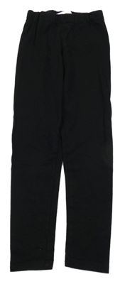 Černé zateplené legíny H&M