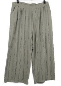 Dámské béžové culottes kalhoty s volánky Gina Benotti 