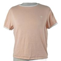 Dámské světlerůžové crop tričko s logem Jack Wills 