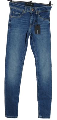 Nové - Dámské modré skinny rifle Vero Moda 