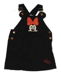 Čierne teplákové na traké šaty s Minnie Disney