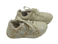 Béžové botasky se srdíčky Skechers vel.32