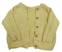 Žltý perforovaný prepínaci sveter Matalan