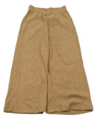 Béžové úpletové kalhoty Zara