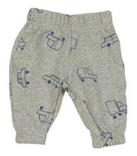 Svetlosivé tepláky s autami Primark