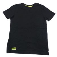 Černé tričko s potiskem Next