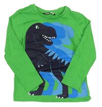 Zelené tričko s dinosaurami Pep&Co