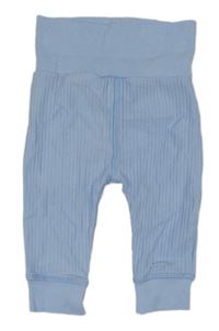 Světlemodré žebrované tepláky 