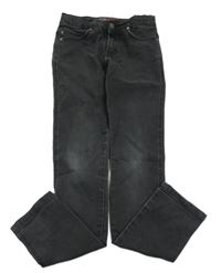 Tmavosivé skinny rifle Blue effect