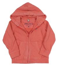 Jahodová prepínaci mikina s kapucňou Joules