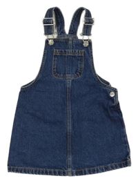 Tmavomodré rifľové na traké šaty F&F