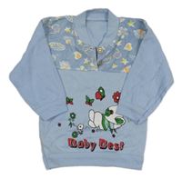 Svetlomodrá mikina s medvedíkom