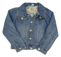 Modrá riflová bunda Tu