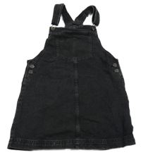 Nové - Černá riflová laclová sukně Next 