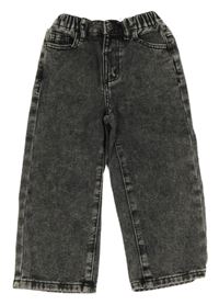 Tmavosivé plesňové rifle s mašľami Shein