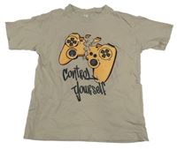 Béžové tričko s joystickem C&A