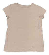 Pudrové tričko so srdiečkom zn. H&M