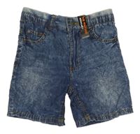 Nové - modré plísňové riflové kraťasy St. Bernard