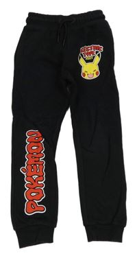 Černé tepláky s Pikachu George