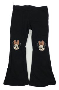 Černé flare tepláky s Minnie C&A