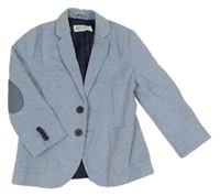 Modré melírované slávnostné sako zn. H&M