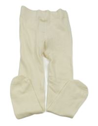 Krémové punčocháče Next