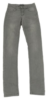 Sivé skinny rifle Blue Effect