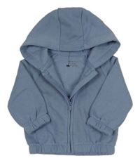 Modrá prepínaci mikina s kapucňou Primark