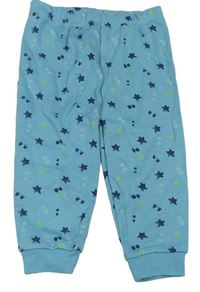 Modré pyžamové nohavice s hviezdami George