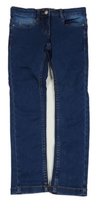 Tmavomodré skinny rifle Pocopiano