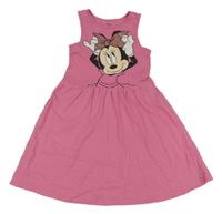 Ružové šaty s Minnie C&A