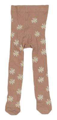 Ružové kvetované pančuchy H&M