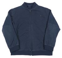 Tmavomodrá prepínaci mikina