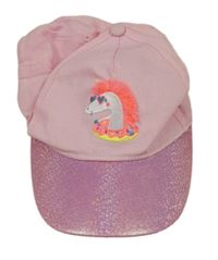 Růžová kšiltovka s jednorožcem C&A