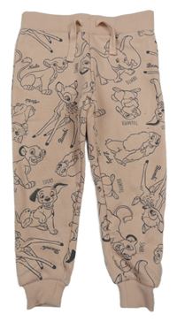 Světlerůžové tepláky se zvířátky Primark