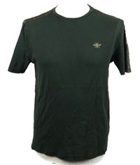 Pánske khaki tričko so vzorom River Island