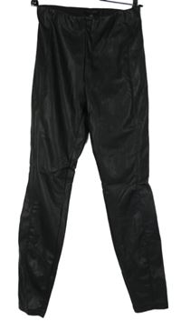 Dámske čierne koženkové tregíny zn. Ted Baker