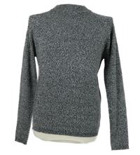 Pánsky čierno-biely melírovaný sveter Burton