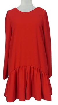 Dámske červené šaty Zara