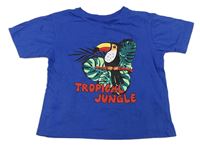 Modré tričko s tukanom Primark
