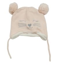 Svetloružová čapica s myškou Pep&Co
