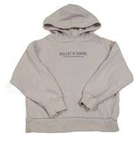 Svetloružová mikina s nápisom a kapucňou Matalan