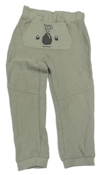 Světlešedé tepláky s koalou C&A