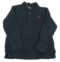 Čierna mikina s logom Ralph Lauren